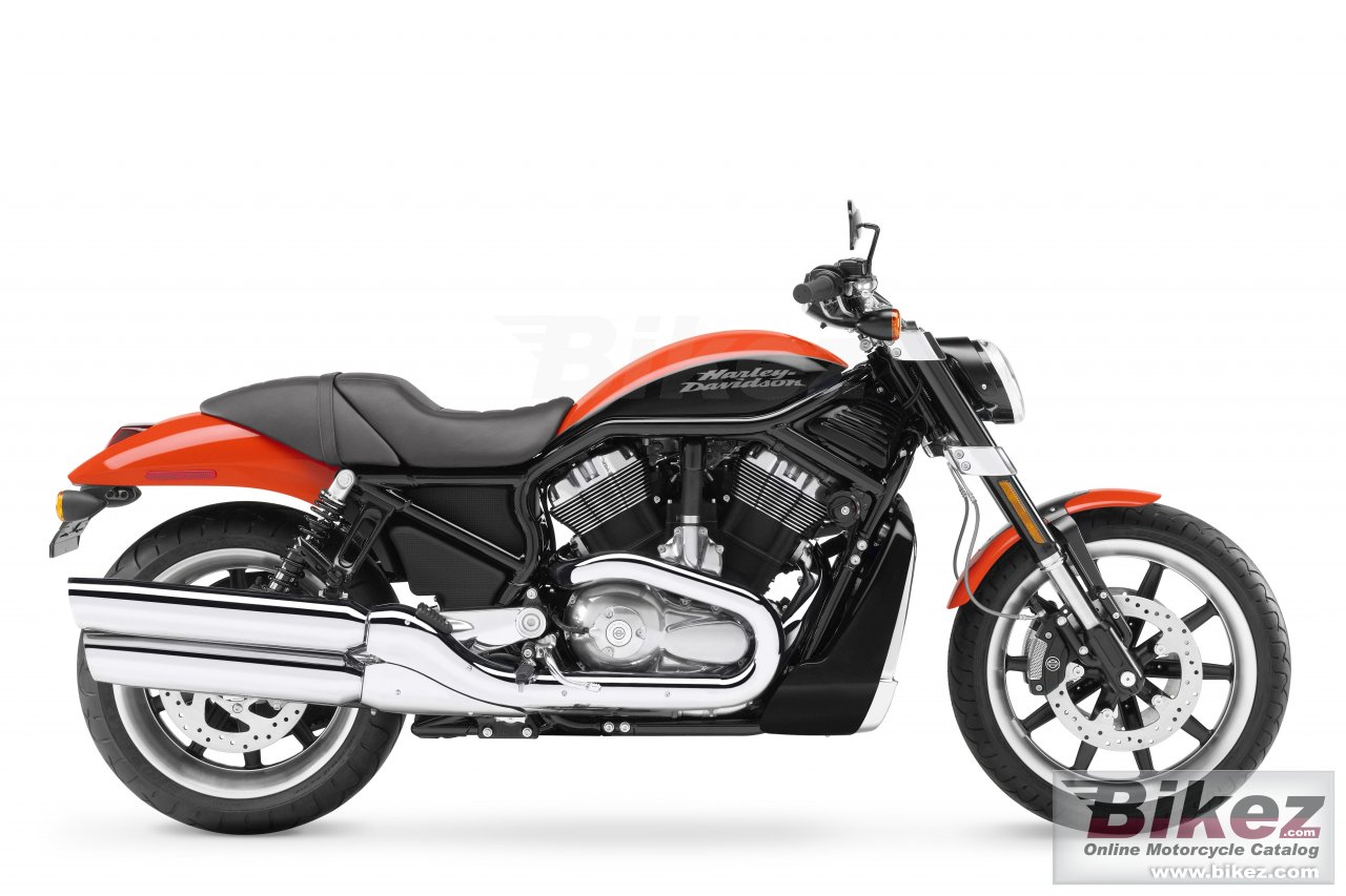 Big Harley-Davidson vrscr street rod picture and wallpaper from Bikez.com
